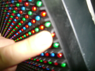 Luminosità impermeabile dell'esposizione di LED di perimetro di sport alta con il modulo del passo del pixel di 10mm