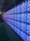 Esposizione di LED dell'interno di colore pieno di 4M*3M, video tasso del IP di definizione 43 delle esposizioni di parete alto