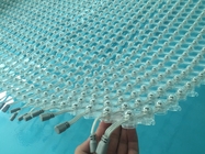 Video grande ultra sottile flessibile morbido dei pannelli del LED con i connettori impermeabili