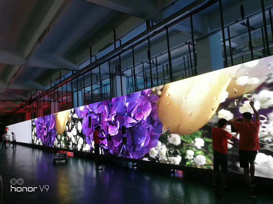 Esposizione di LED locativa di alta luminosità, schermo 3840Hz del contesto della fase LED di CA 100V-240V